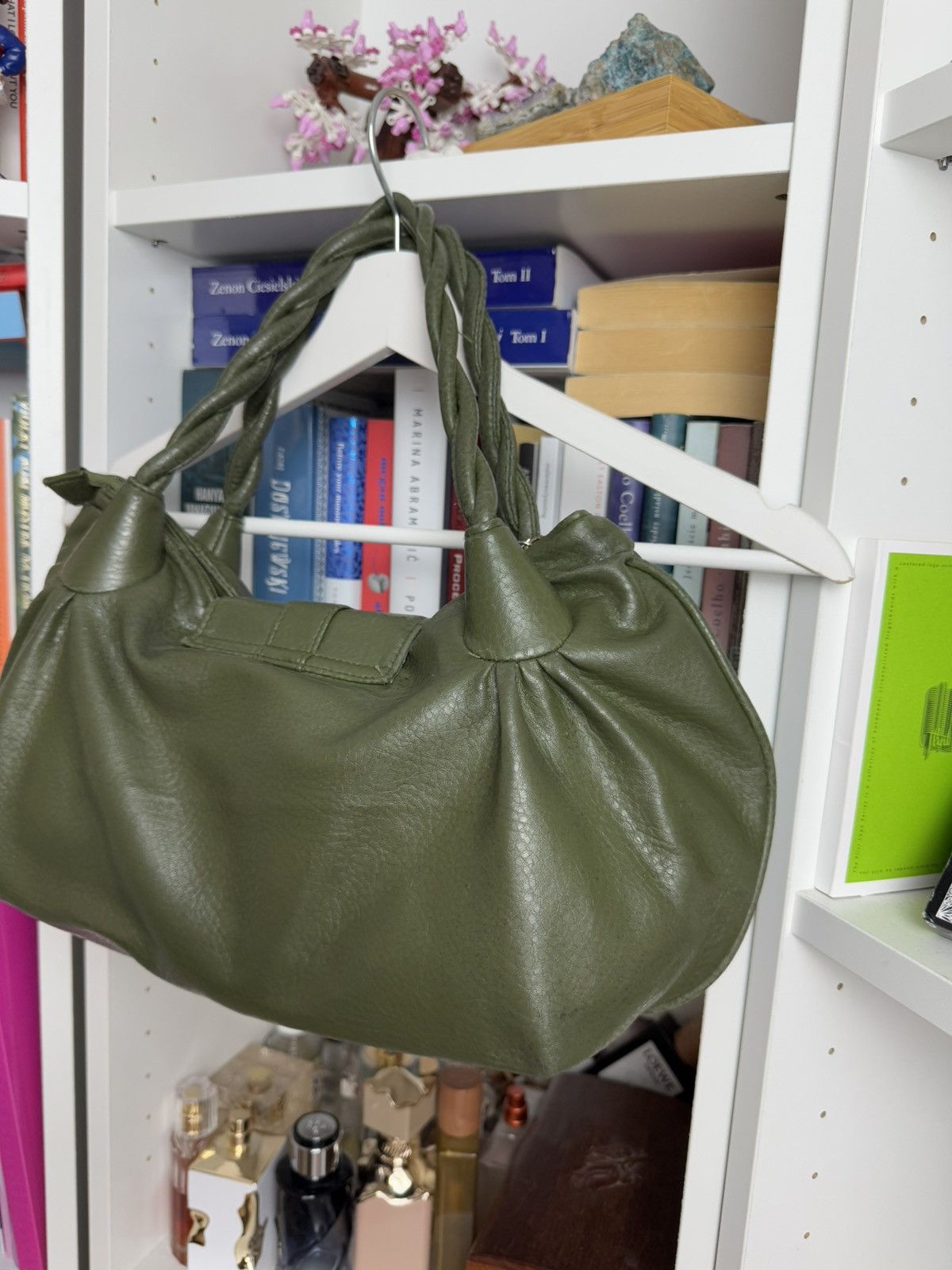 Japanese Brand VIntage y2k leather shoulder hand bag avantgarde opium retro Size ONE SIZE - 6 Thumbnail