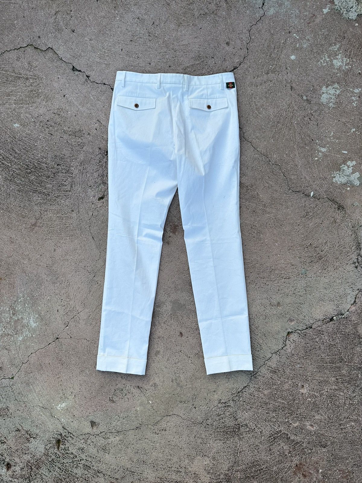 image of Gucci White Pants 48 Size Riding, Men's