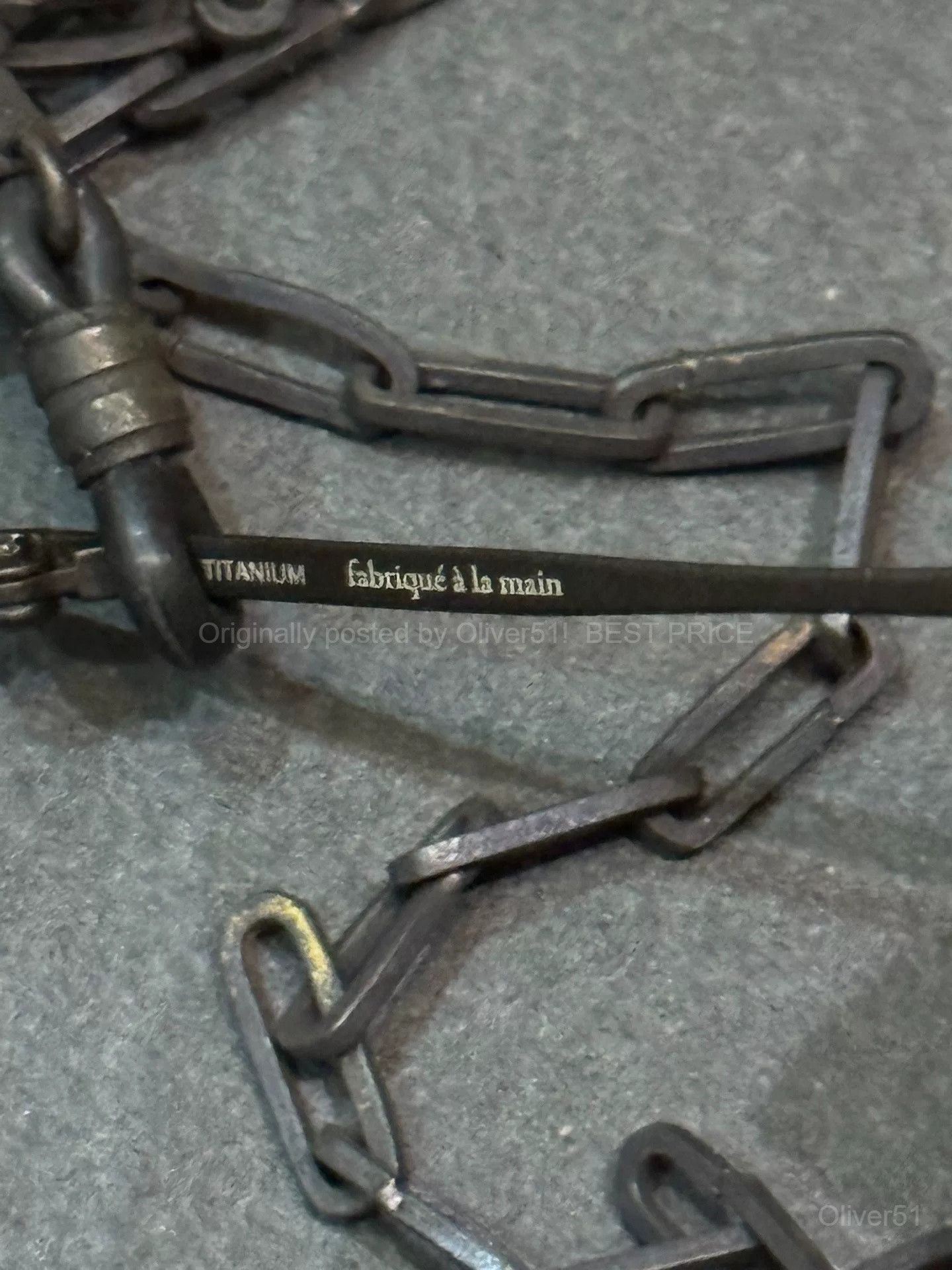 Rigards Rigards RG1076TI Beta Titanium Hand Polished BFAGBB264 Size ONE SIZE - 7 Thumbnail