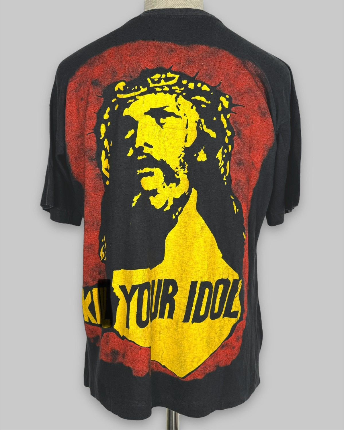 Band Tees Vintage Early 90s Guns N’ Roses Axl Kill Your Idols T Shirt Size US L / EU 52-54 / 3 - 2 Thumbnail