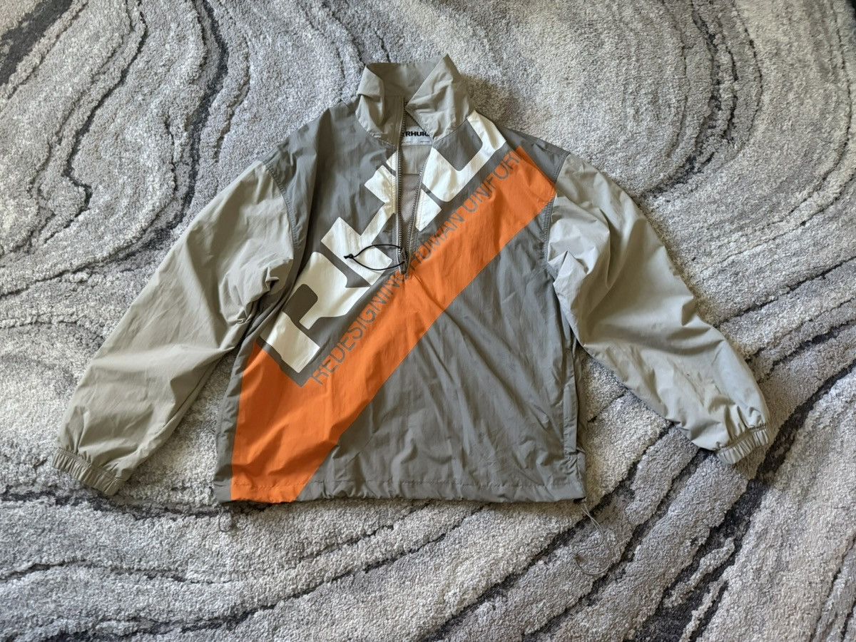 Rhude × Zara Rhude X Zara Rhuigi Y2K Rare Hype 1/4 Zip Anorak Jacket Size US XL / EU 56 / 4 - 1 Thumbnail