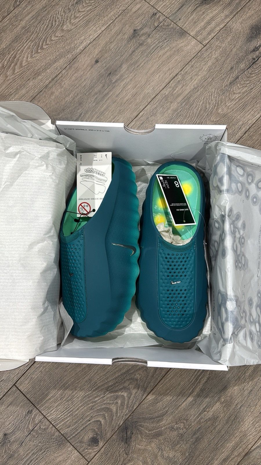 Nike Vintage 1993-1994 Nike Aqua Socks Water Shoe 90s Mens  display picture 3