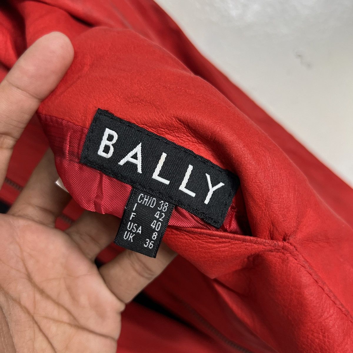 Bally 🔥 BALLY REVERSIBLE LEATHER BLOUSON JACKET MADE IN ITALY Size US M / EU 48-50 / 2 - 17 Thumbnail