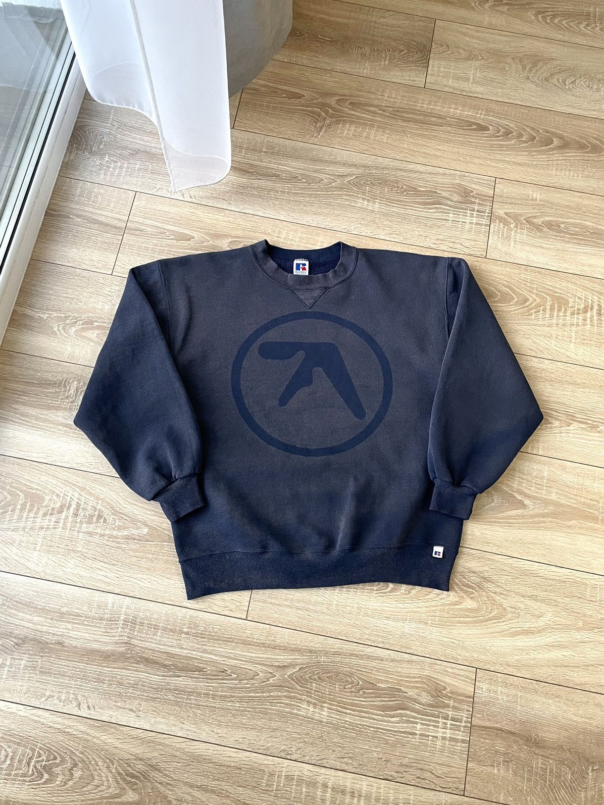 Band Tees × Russell Athletic × Vintage Vintage 90s Aphex Twin 