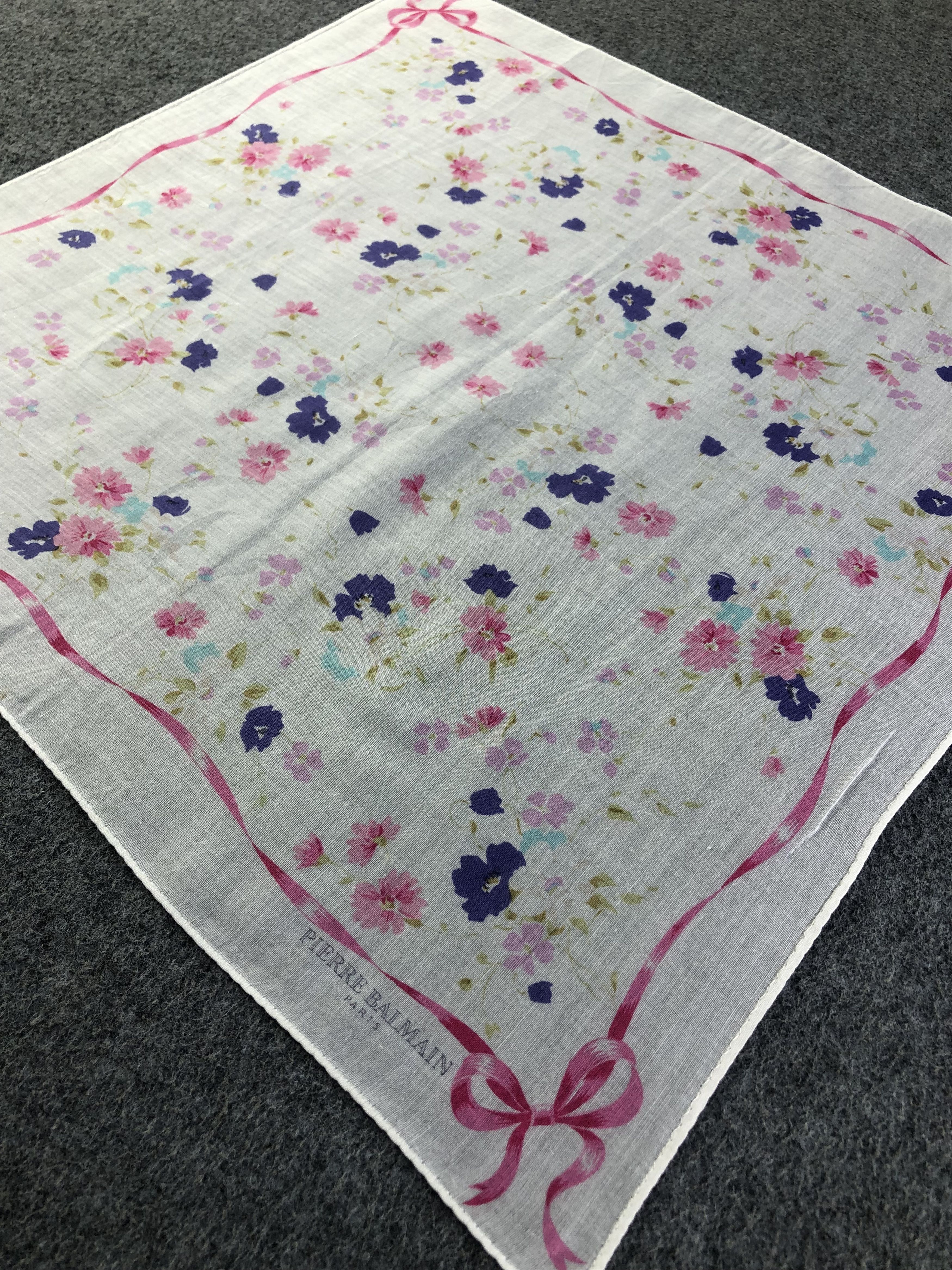 Pierre Balmain Pierre Balmain Handkerchief / Bandana / Neckerchief C353 Size ONE SIZE - 3 Thumbnail