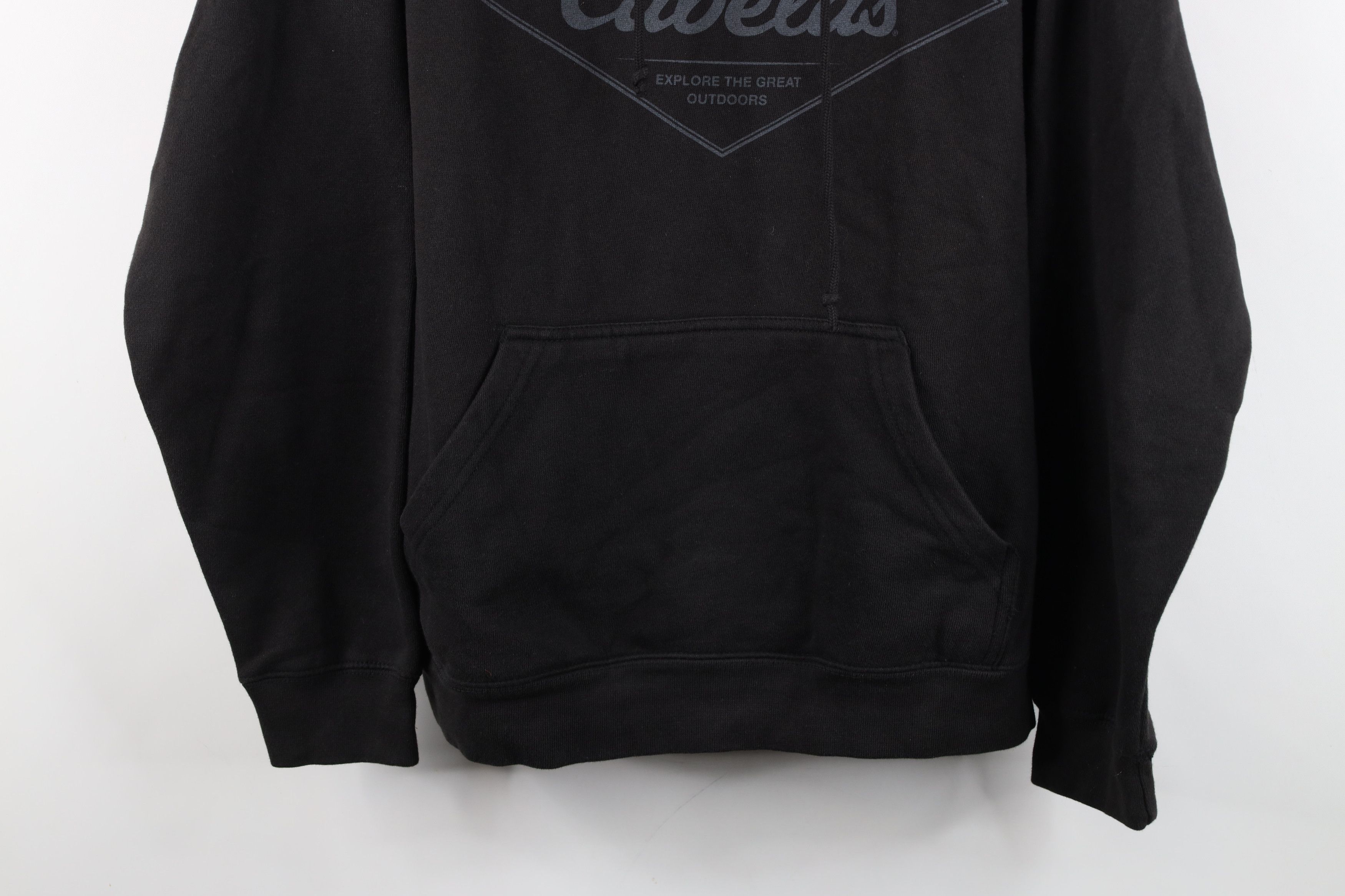 Cabelas Vintage Y2K Cabelas Spell Outdoors Hoodie Sweatshirt Black Size US L / EU 52-54 / 3 - 3 Thumbnail