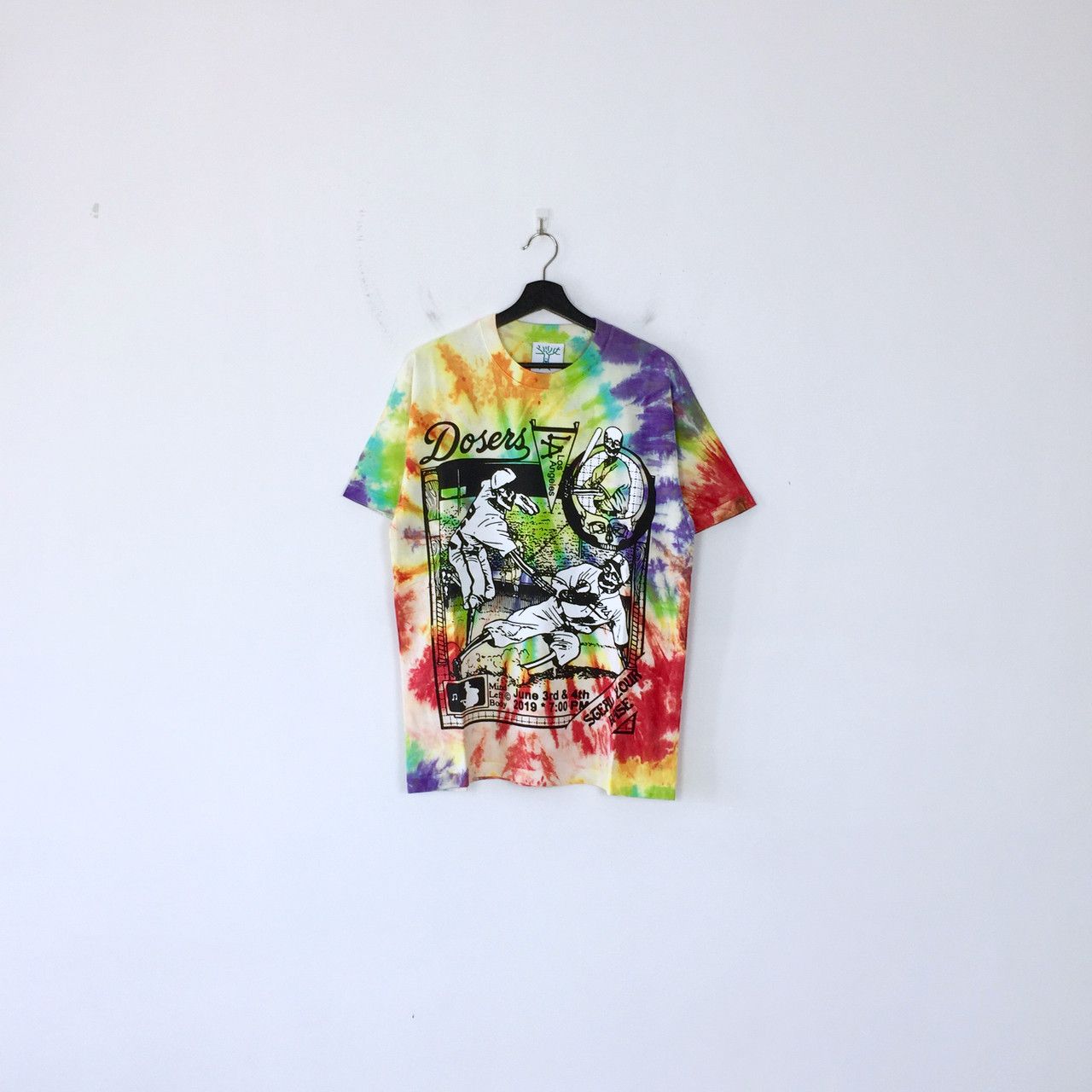 Online Ceramics ONLINE CERAMICS LA DOSERS TIE-DYE TEE Size US M / EU 48-50 / 2 - 1 Thumbnail
