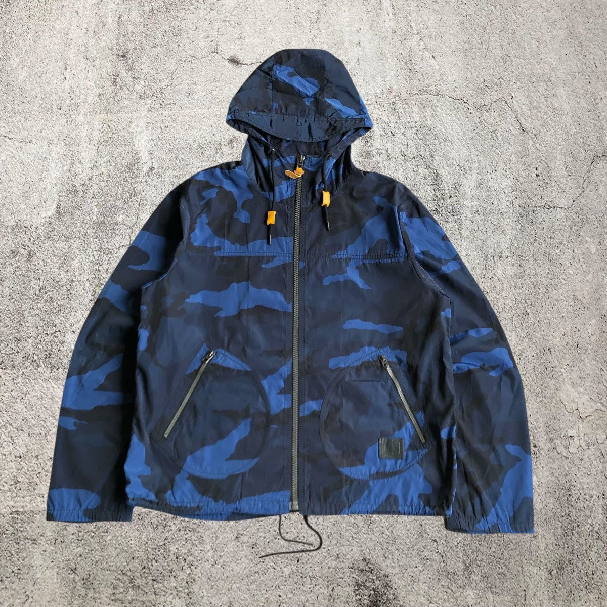 Coach Coach New York Luxury Camouflage Navy Windbreaker Jacket Size US XL / EU 56 / 4 - 1 Thumbnail