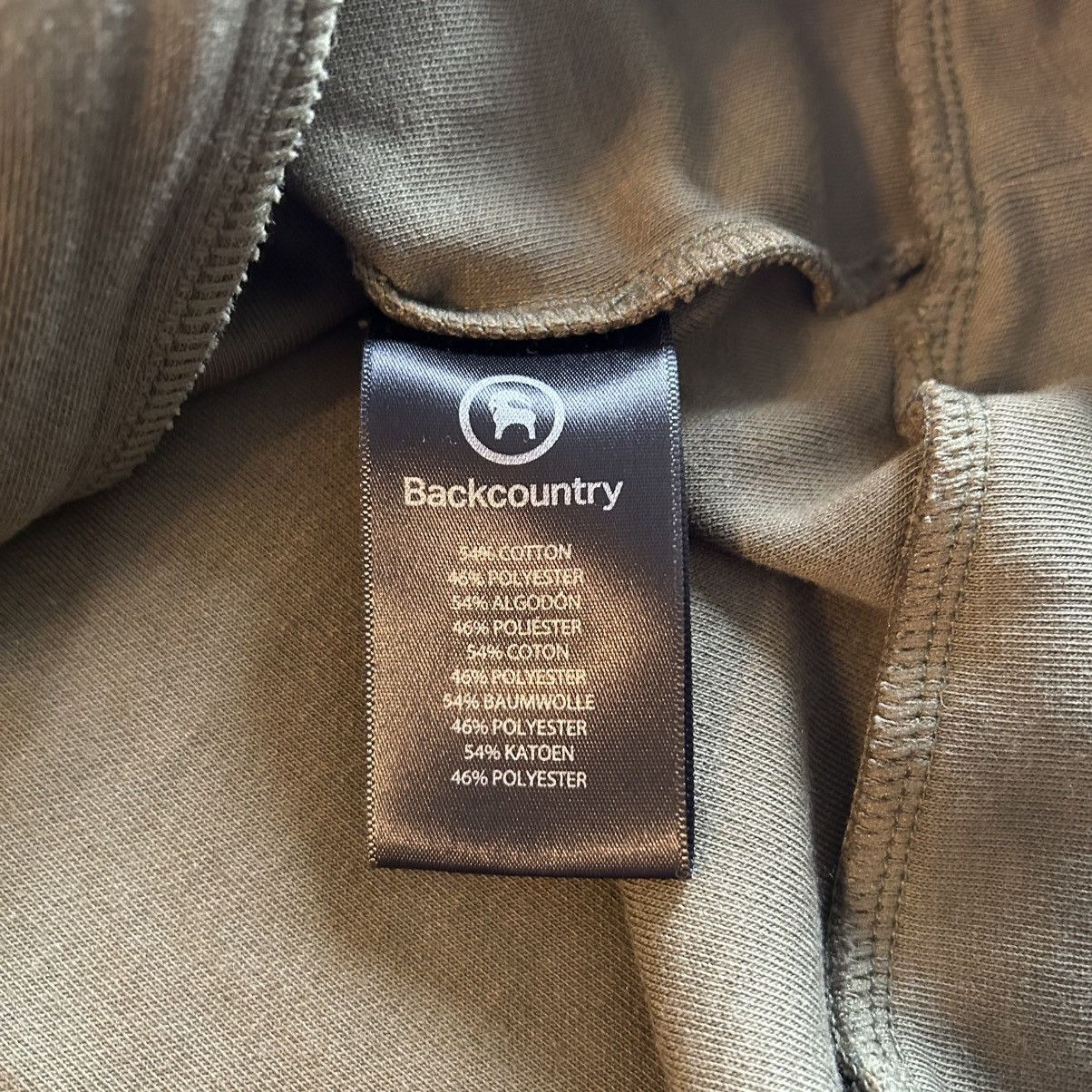 Other Backcountry green pullover hoodie vented zippered pockets L Size US L / EU 52-54 / 3 - 7 Thumbnail