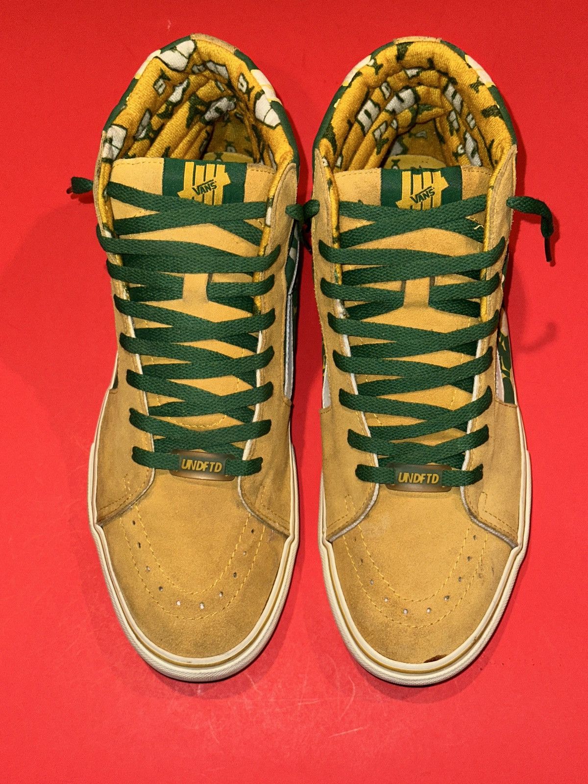 Undefeated × Vans VANS SK8 HI UNDEFEATED U-MAN LEPRECHAUN GREEN 6352999-090 13 Size US 13 / EU 46 - 10 Thumbnail