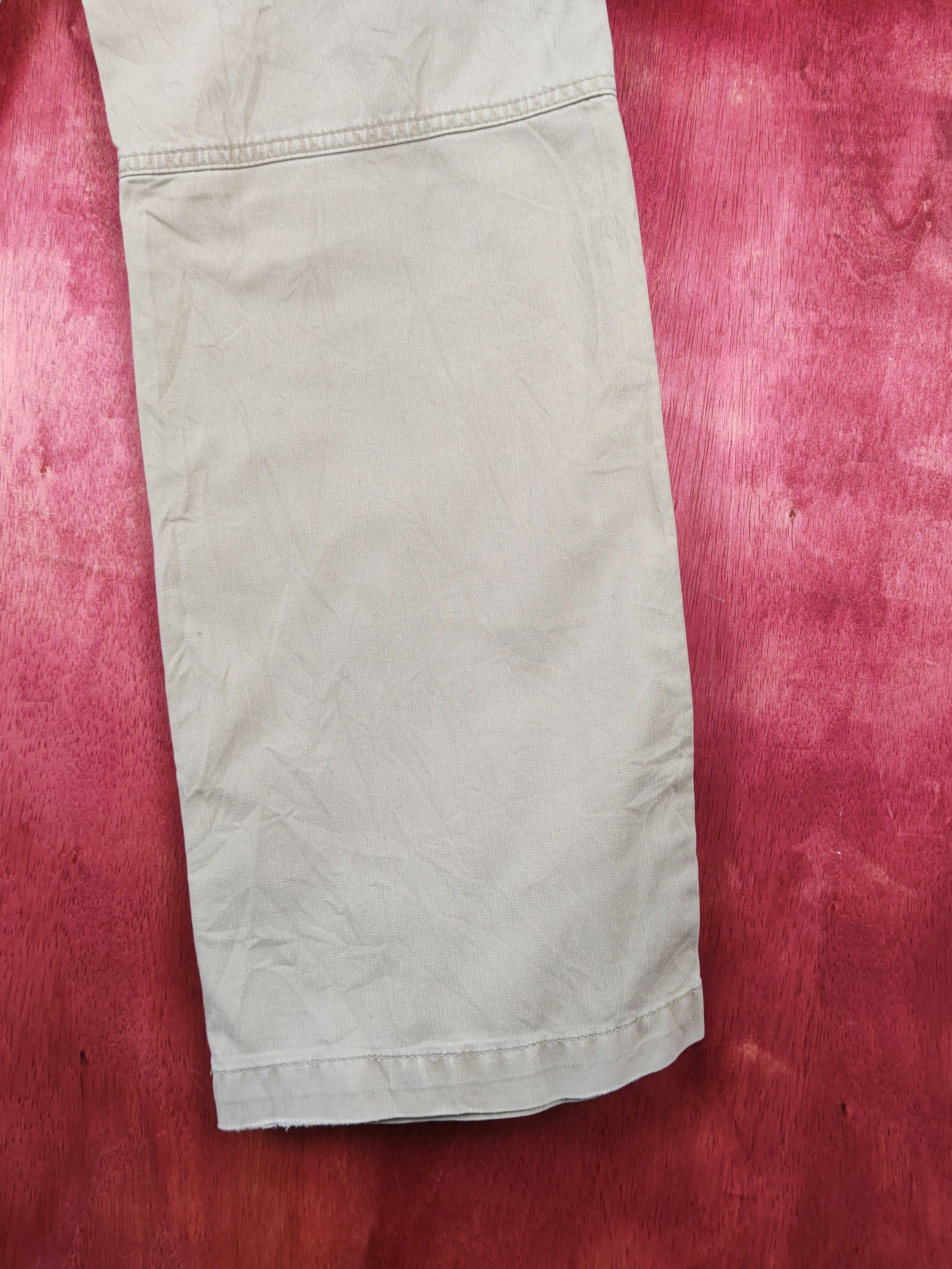 Japanese Brand Uniqlo Beige Multipocket Tactical Cargo Pants #S1341 Size US 31 - 14 Thumbnail