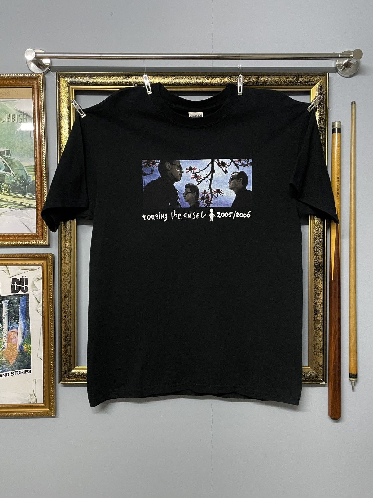 Band Tees Vintage Original Depeche Mode Touring The Angel Graphic Tee Size US L / EU 52-54 / 3 - 1 Thumbnail