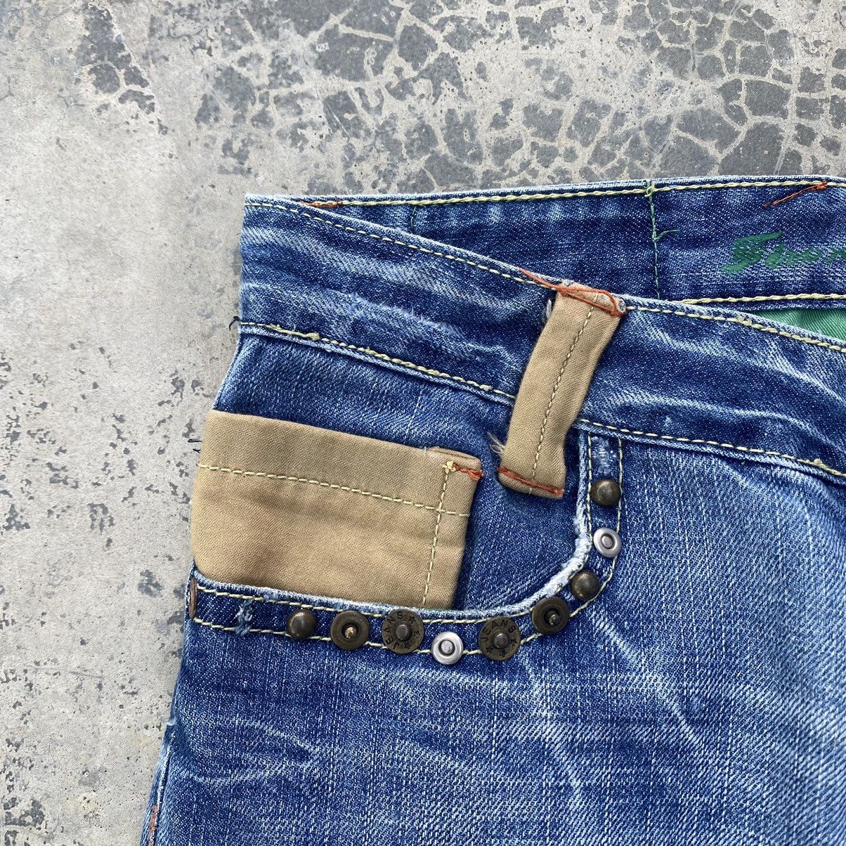 Japanese Brand Grunge Jeans Size US 32 / EU 48 - 7 Thumbnail