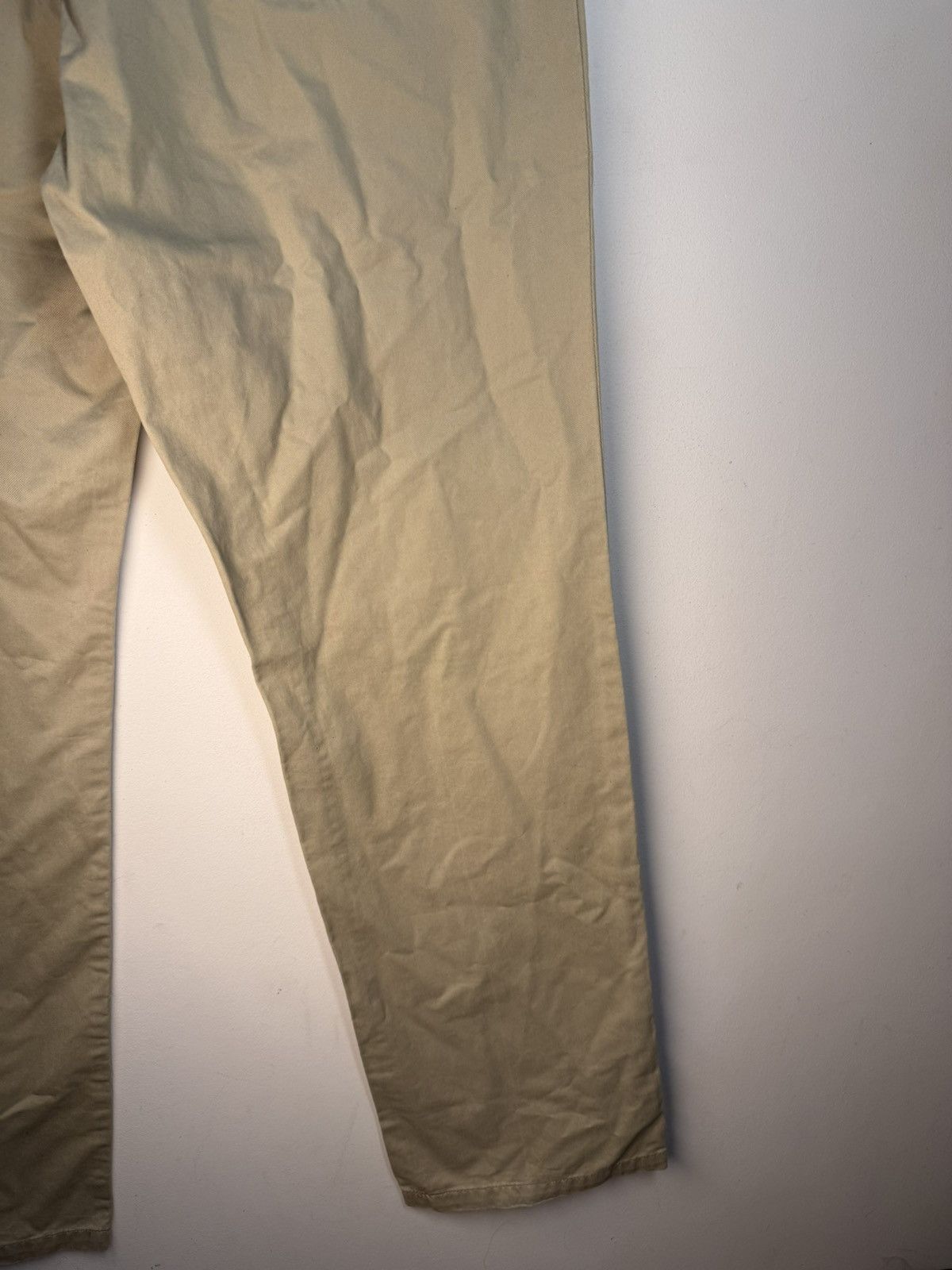 Yves Saint Laurent 34x34 YSL Jeans Beige Denim Pants Casual Old Money Size US 34 / EU 50 - 15 Thumbnail