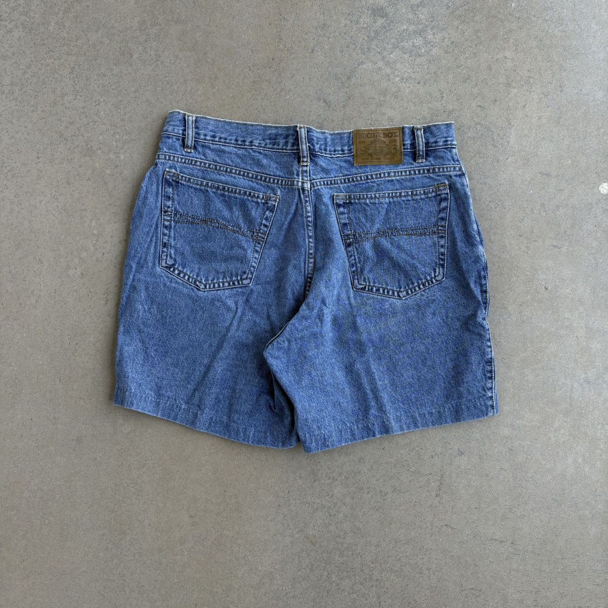 Bugle Boy × Vintage Vintage 90's Bugle Boy Jean Shorts 34" Waist Jorts Size US 34 / EU 50 - 1 Thumbnail