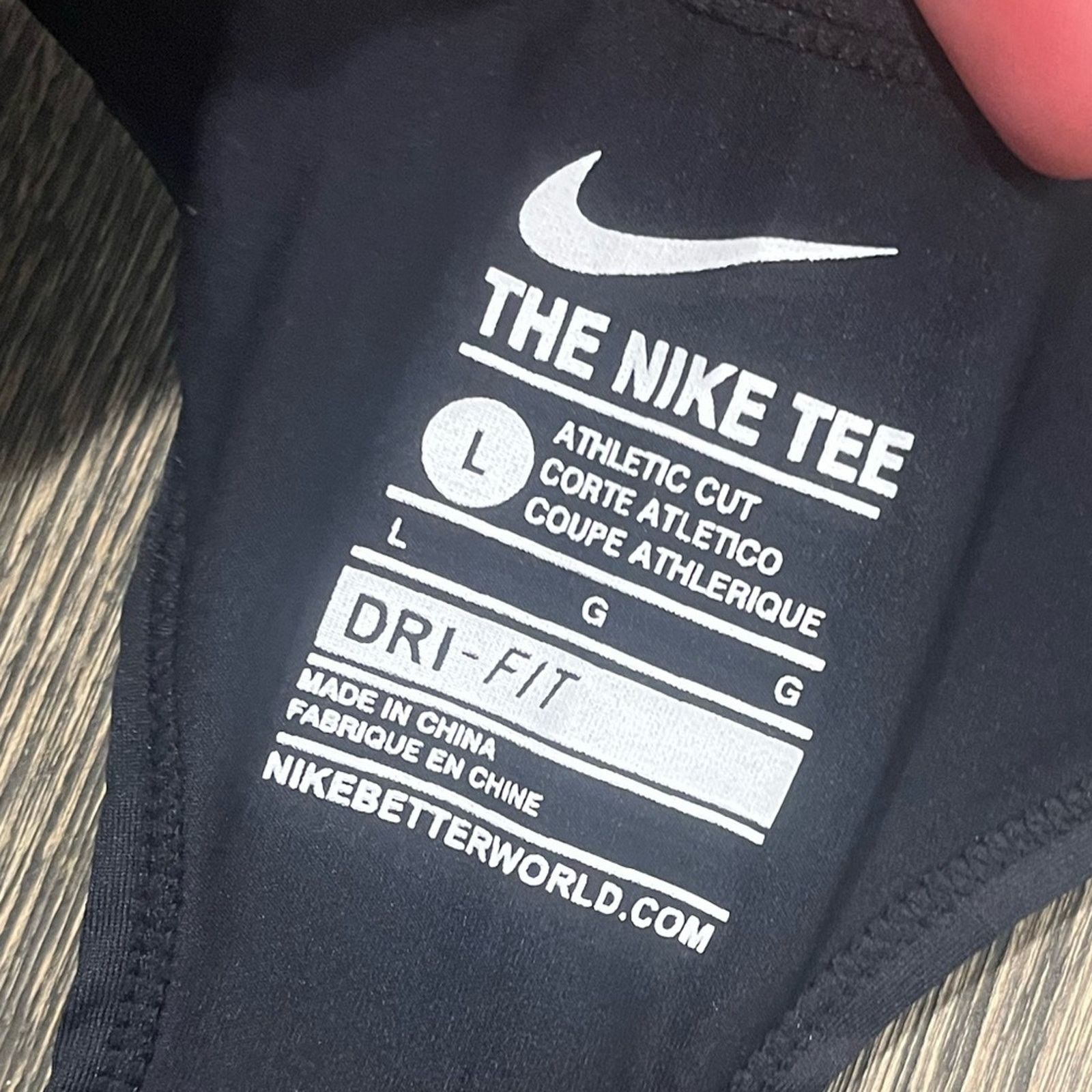 Nike NWT Nike Sports Bra The Nike Tee Dri Fit Swoosh Size Large Size ONE SIZE - 4 Thumbnail