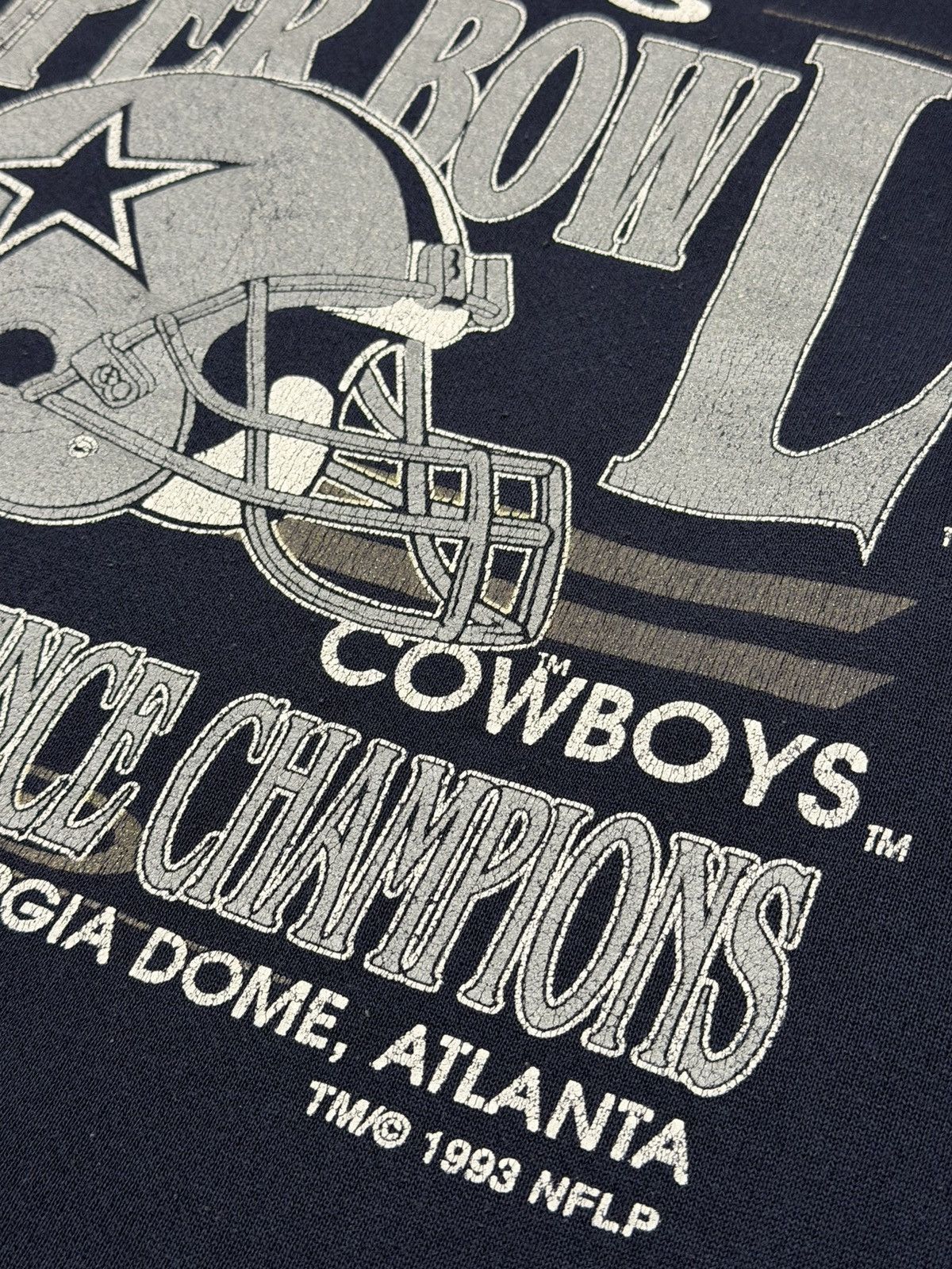NFL Vintage 90s Dallas Cowboys Trench 1993 Super Bowl Champions Size US L / EU 52-54 / 3 - 7 Thumbnail