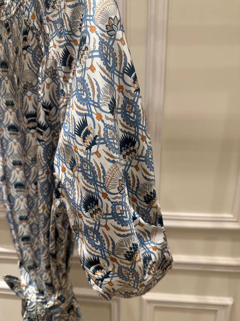 Loro Piana LORO PIANA Lady's silk dress Size M / US 6-8 / IT 42-44 - 6 Thumbnail