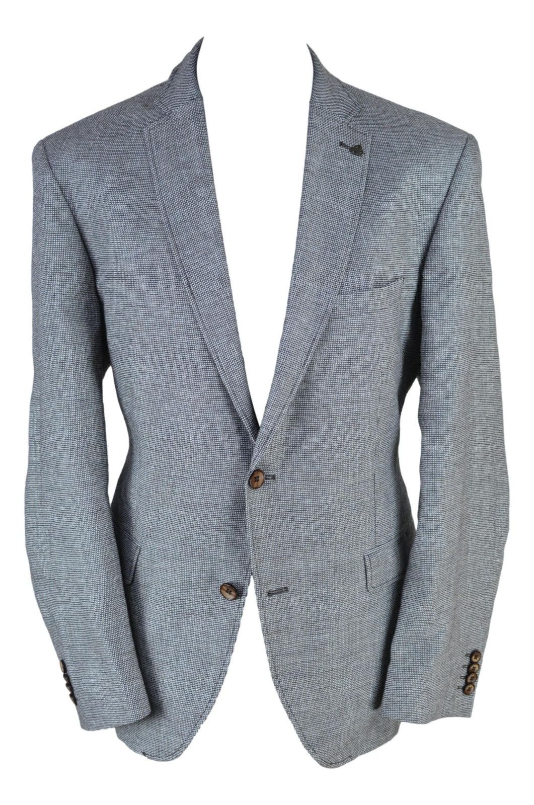 Roy Denim Roy Robson Men's Blazer - gray 42R US Size 42R - 1 Thumbnail