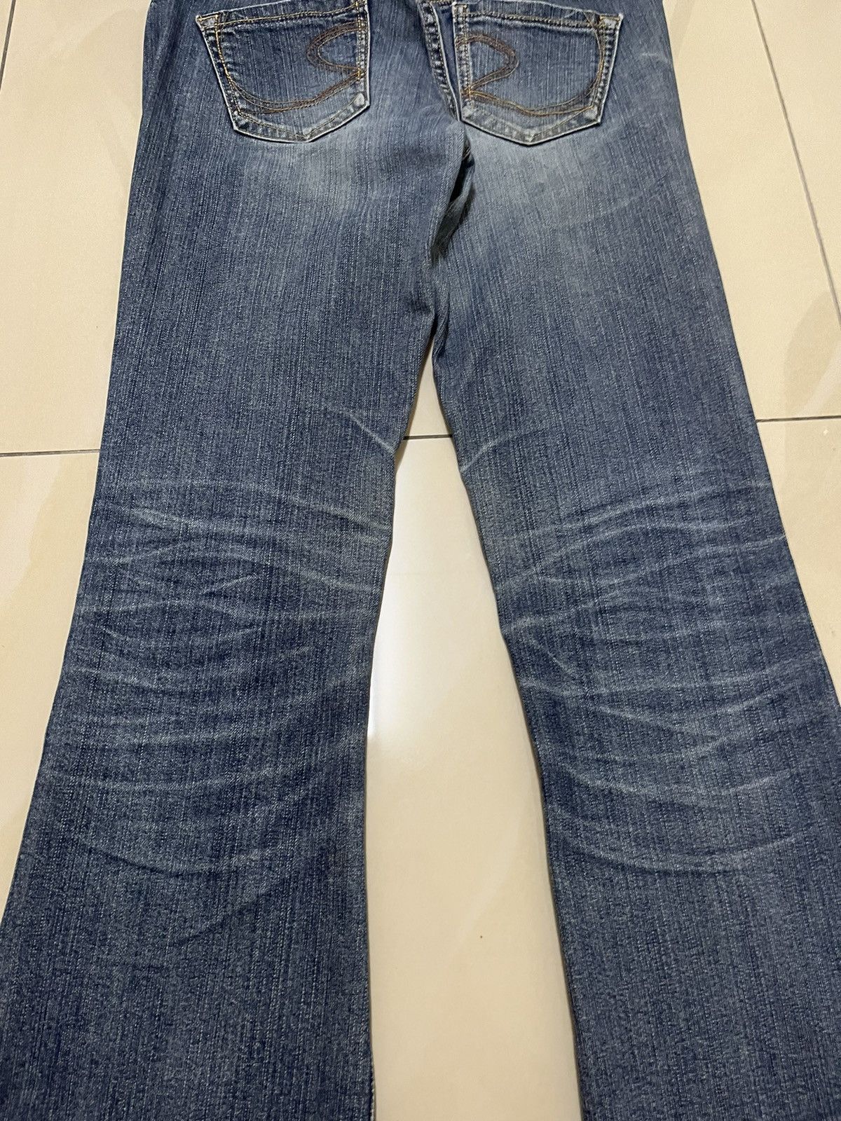 Tornado Mart Flare Jeans georgia love distressed bootcut low rise denim Size US 30 / EU 46 - 11 Thumbnail