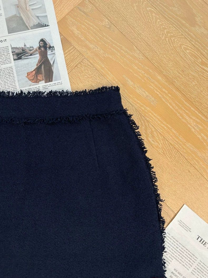 Thom Browne Thom Browne Navy blue classic logo tassel skirt Size 27" / US 4 / IT 40 - 5 Thumbnail