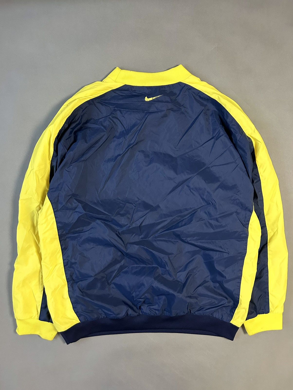 Nike Nike track suit vintage navy 90s nylon sweatshirt + pants Size US M / EU 48-50 / 2 - 7 Thumbnail
