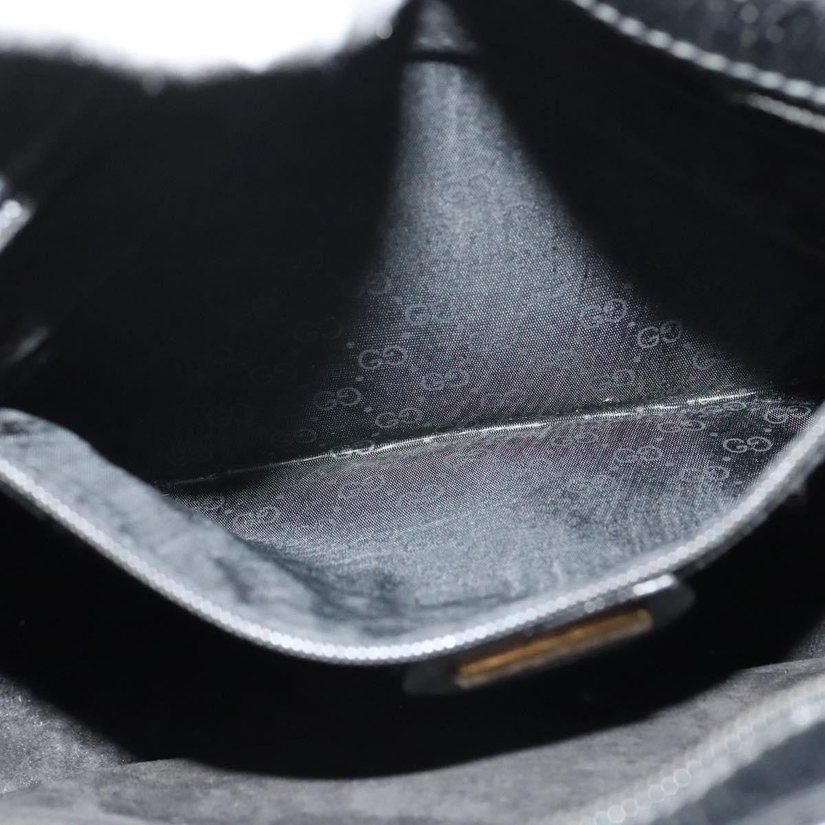 Gucci GUCCI Shoulder Bag Leather Black Gold 001 256 001 256 Size ONE SIZE - 19 Thumbnail