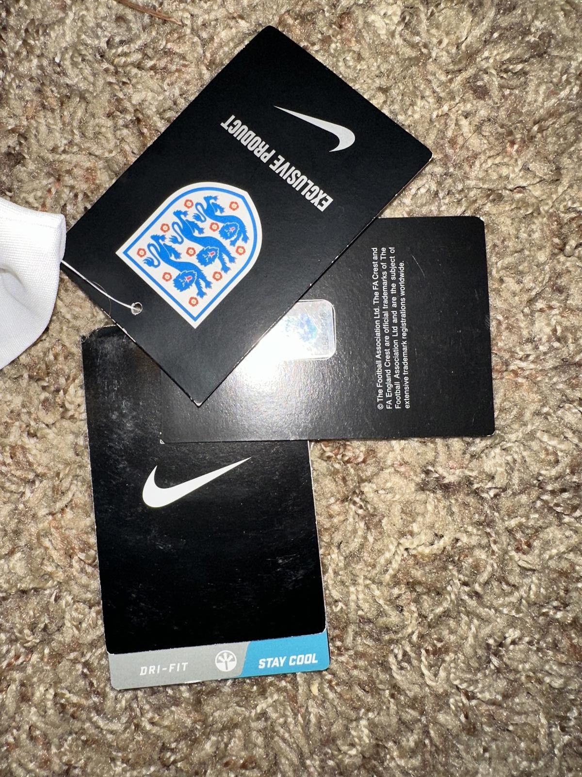 Nike Nike Men’s England Pre-Match Home Football Soccer White Jersey Size US S / EU 44-46 / 1 - 11 Thumbnail