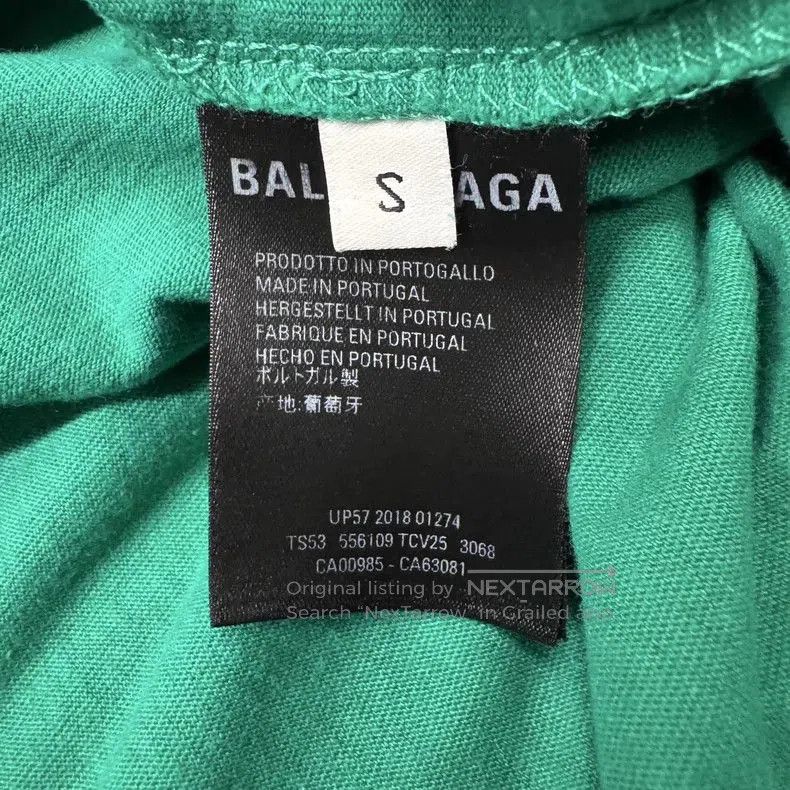 Balenciaga Balenciaga Green Wheat Ear Short Sleeve. Size US S / EU 44-46 / 1 - 4 Thumbnail