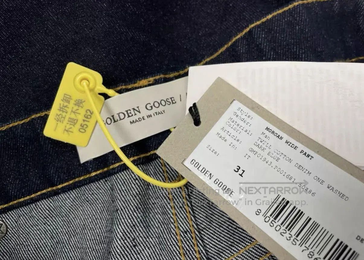 Golden Goose Blue Denim Wide. Size US 31 - 6 Thumbnail