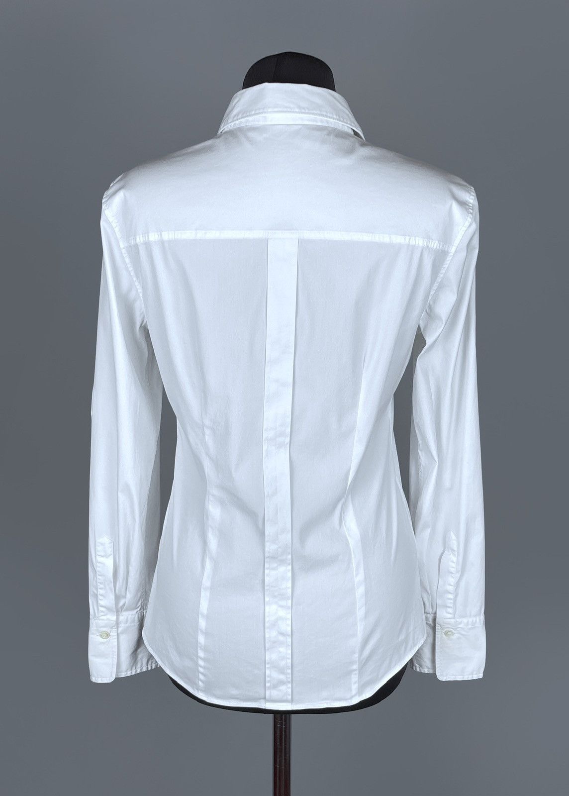Brunello Cucinelli Brunello Cucinelli Classic Cotton Stretch LS Shirt Size L Size L / US 10 / IT 46 - 11 Thumbnail