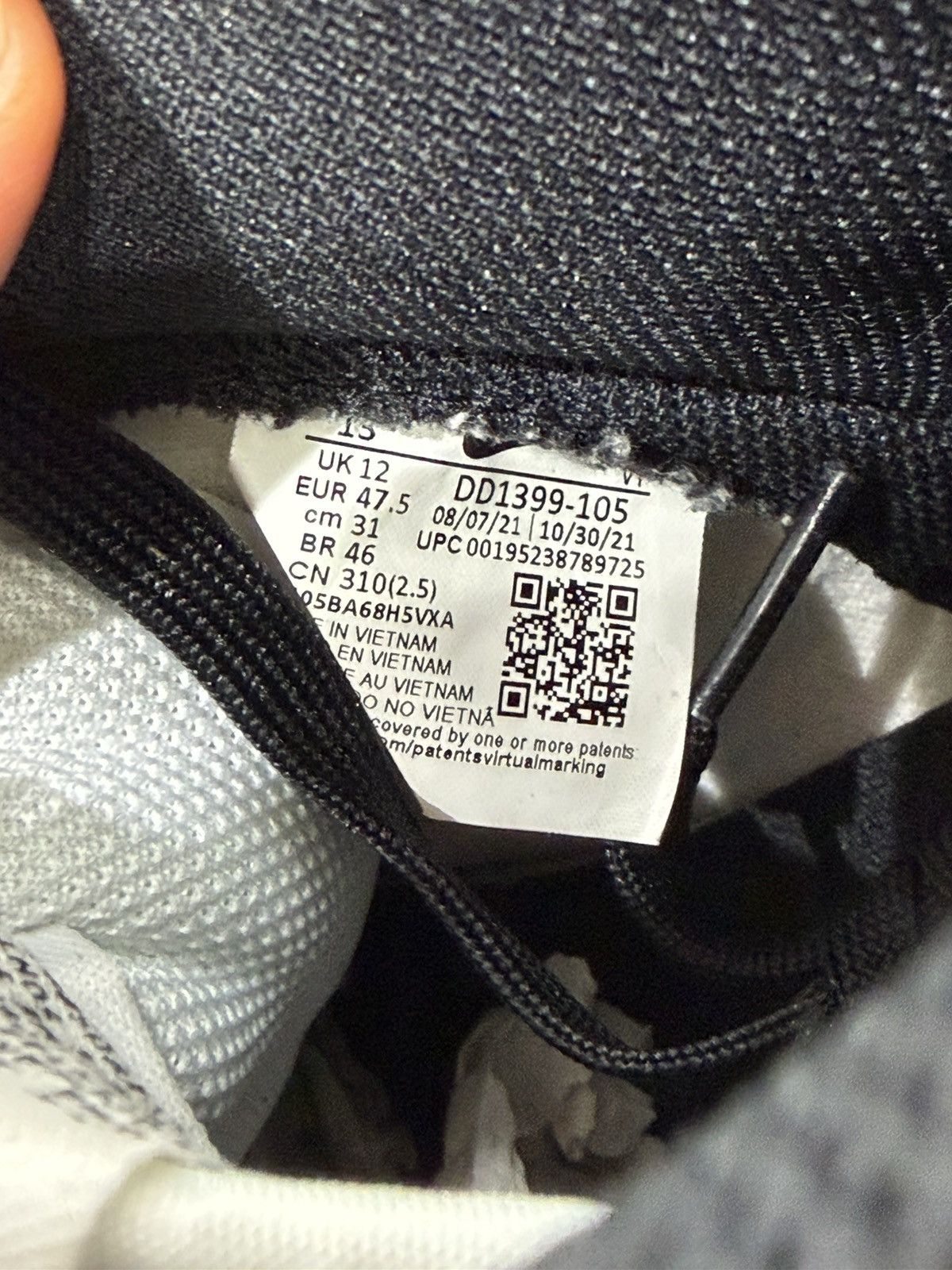 Nike Nike Dunk High Panda Black White Size 13 (2022) Size US 13 / EU 46 - 10 Thumbnail
