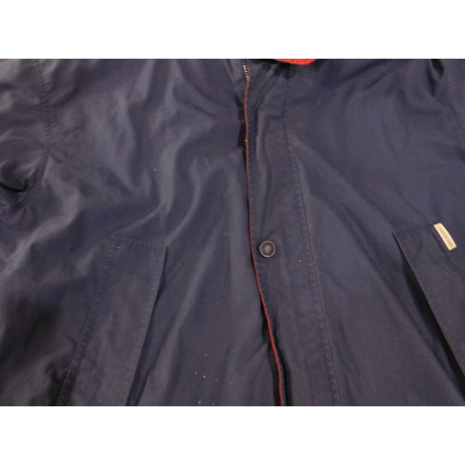 London Fog VINTAGE London Fog Jacket Mens M Long Hooded Windbreaker Coat Blue Pockets Lined Zip Front Casual Men’s Fashion Size US M / EU 48-50 / 2 - 6 Thumbnail