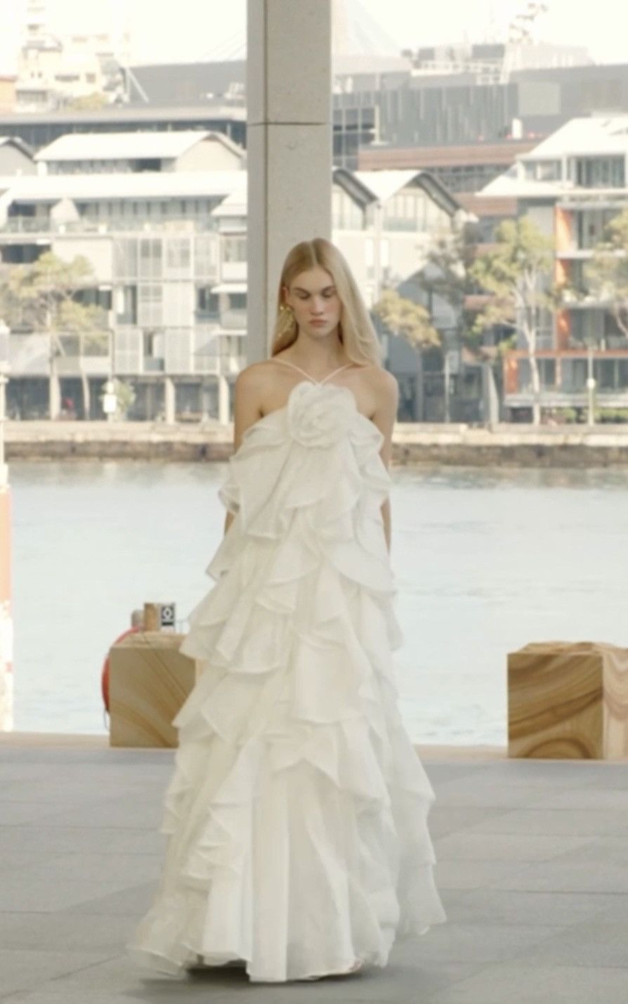 Aje AJE MERRITT EMBROIDERED GOWN $1099 USD size AU8/US4 Size S / US 4 / IT 40 - 8 Thumbnail