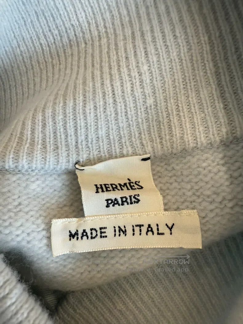 Hermes Hermes Silk Cashmere Dress Size XS / US 0-2 / IT 36-38 - 4 Thumbnail