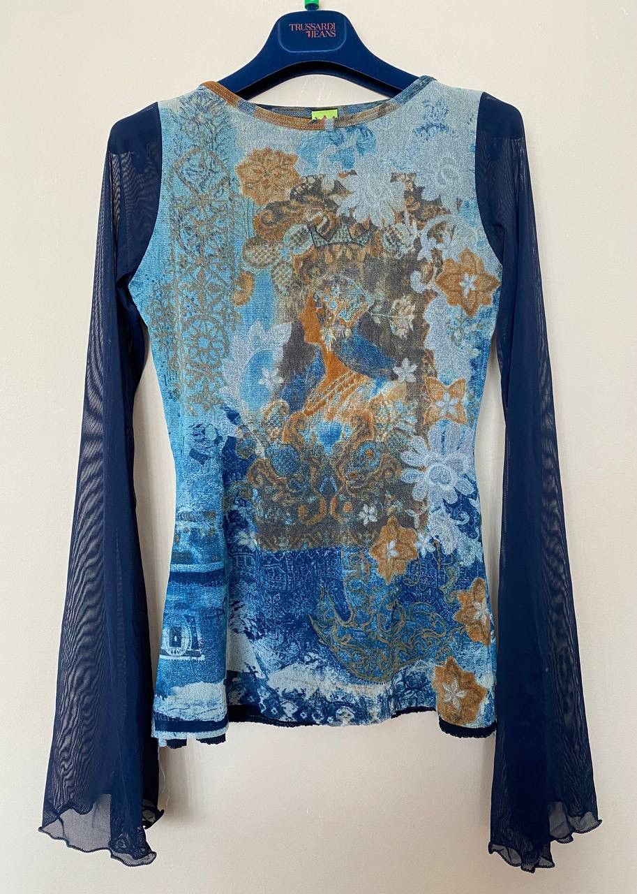 Hysteric Glamour Save The Queen Mesh Print Top JPG Style Size M / US 6-8 / IT 42-44 - 1 Thumbnail