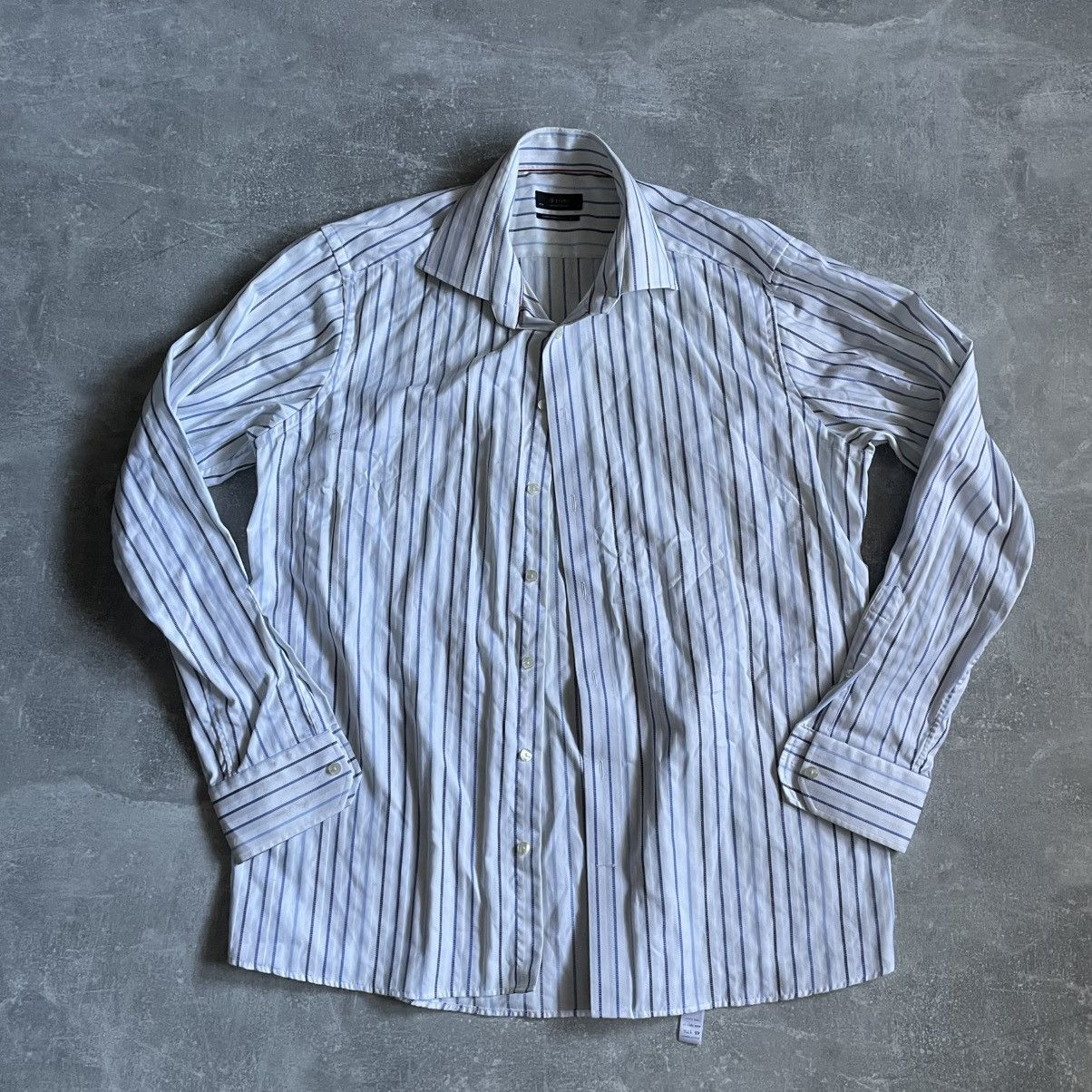 Eton Recent Eton Shirt CONTEMPORARY Size 17 3/4 . 45 old money Size 44L - 1 Thumbnail