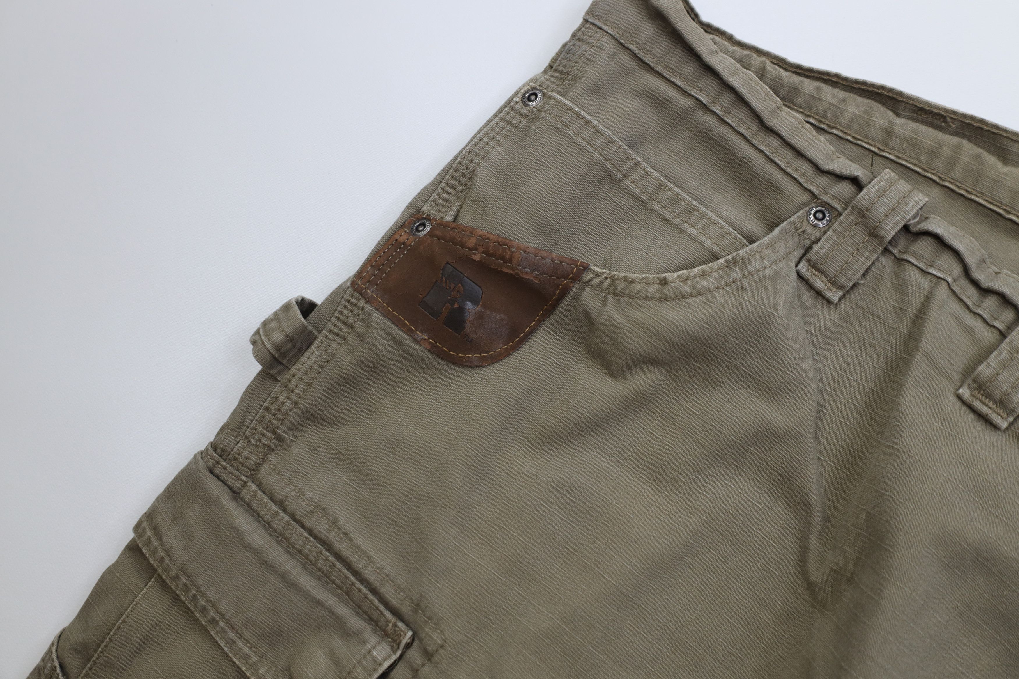 Wrangler Vintage Wrangler Ripstop Double Knee Wide Leg Cargo Pants Size US 44 / EU 60 - 10 Thumbnail