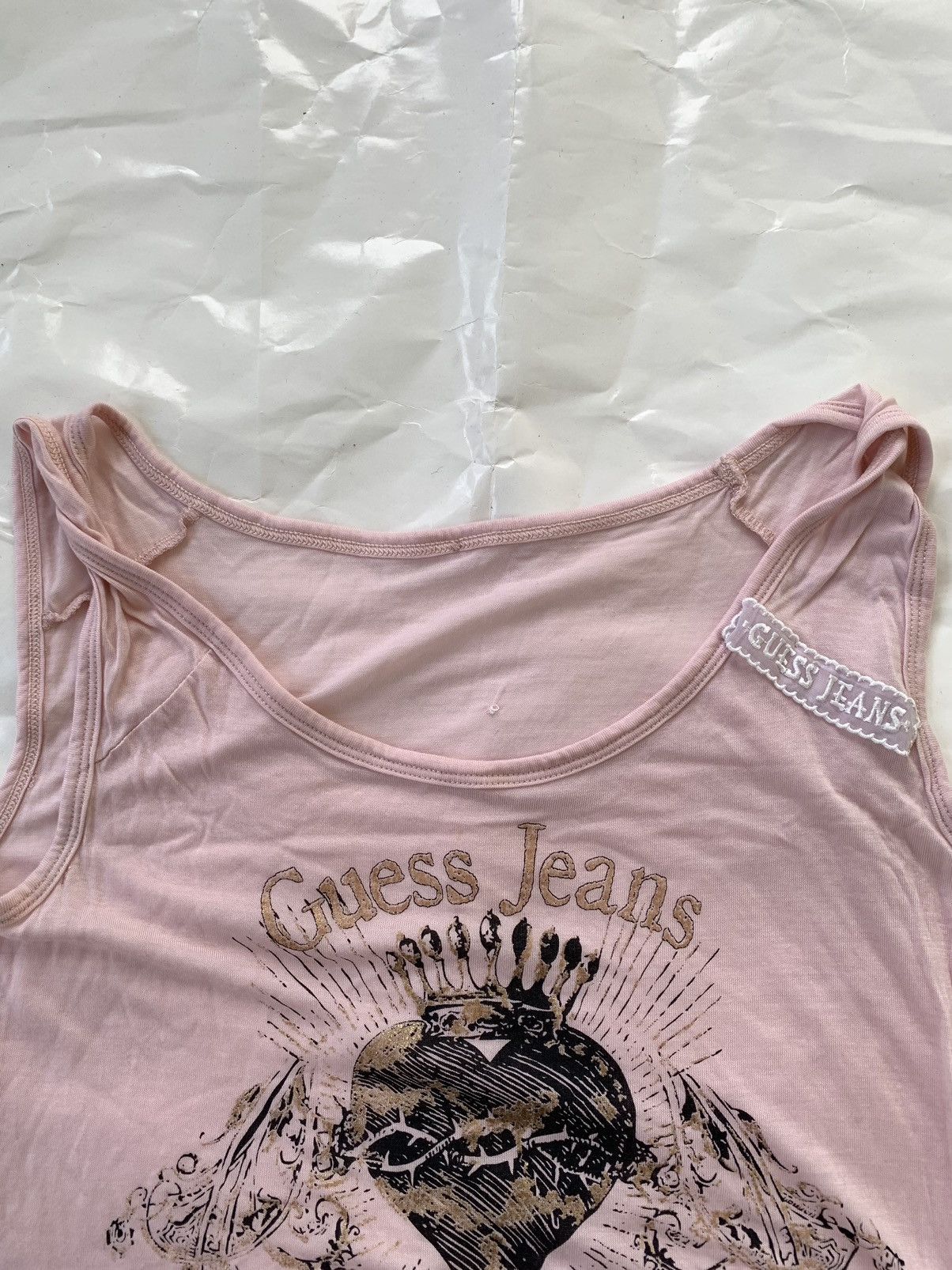 Guess HYSTERIC GLAMOUR GUESS JEANS TANK TOP Size S / US 4 / IT 40 - 3 Thumbnail
