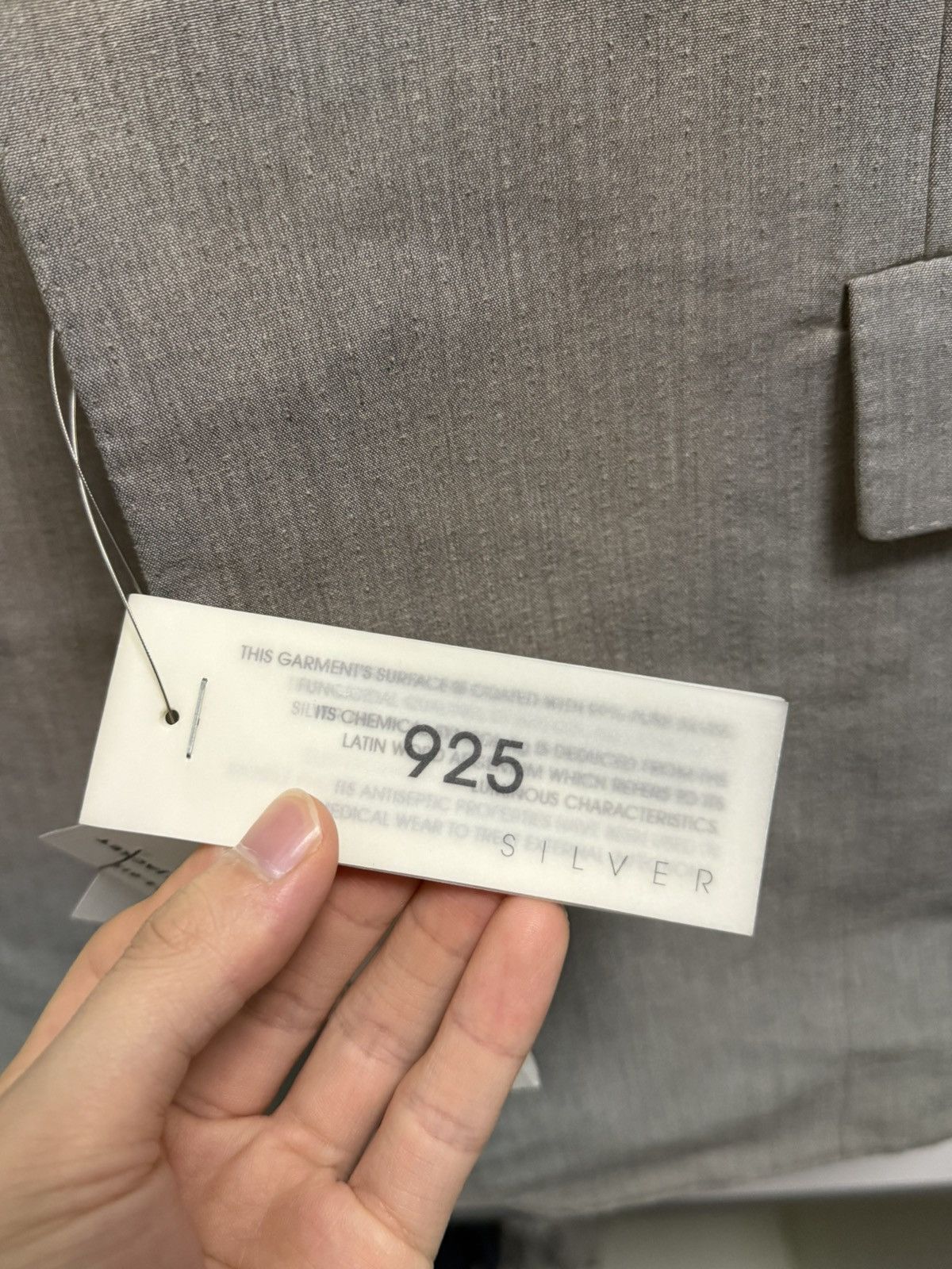 Deepti Deepti 925 silver vest Size 44R - 3 Thumbnail
