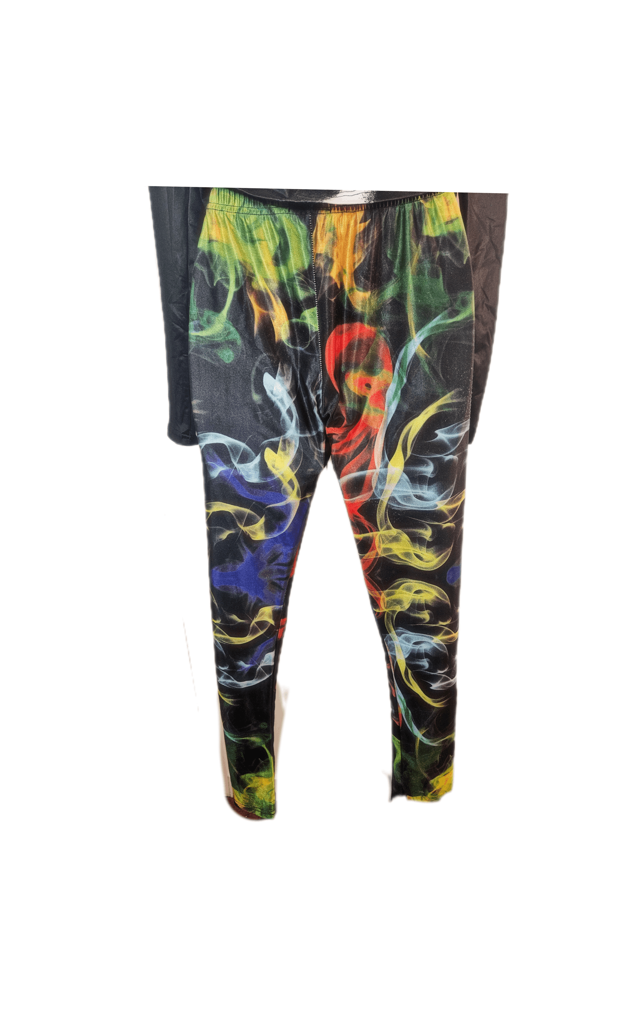 Other VINTAGE NEON FIRE LEGGINGS Size 28" / US 6 / IT 42 - 3 Thumbnail