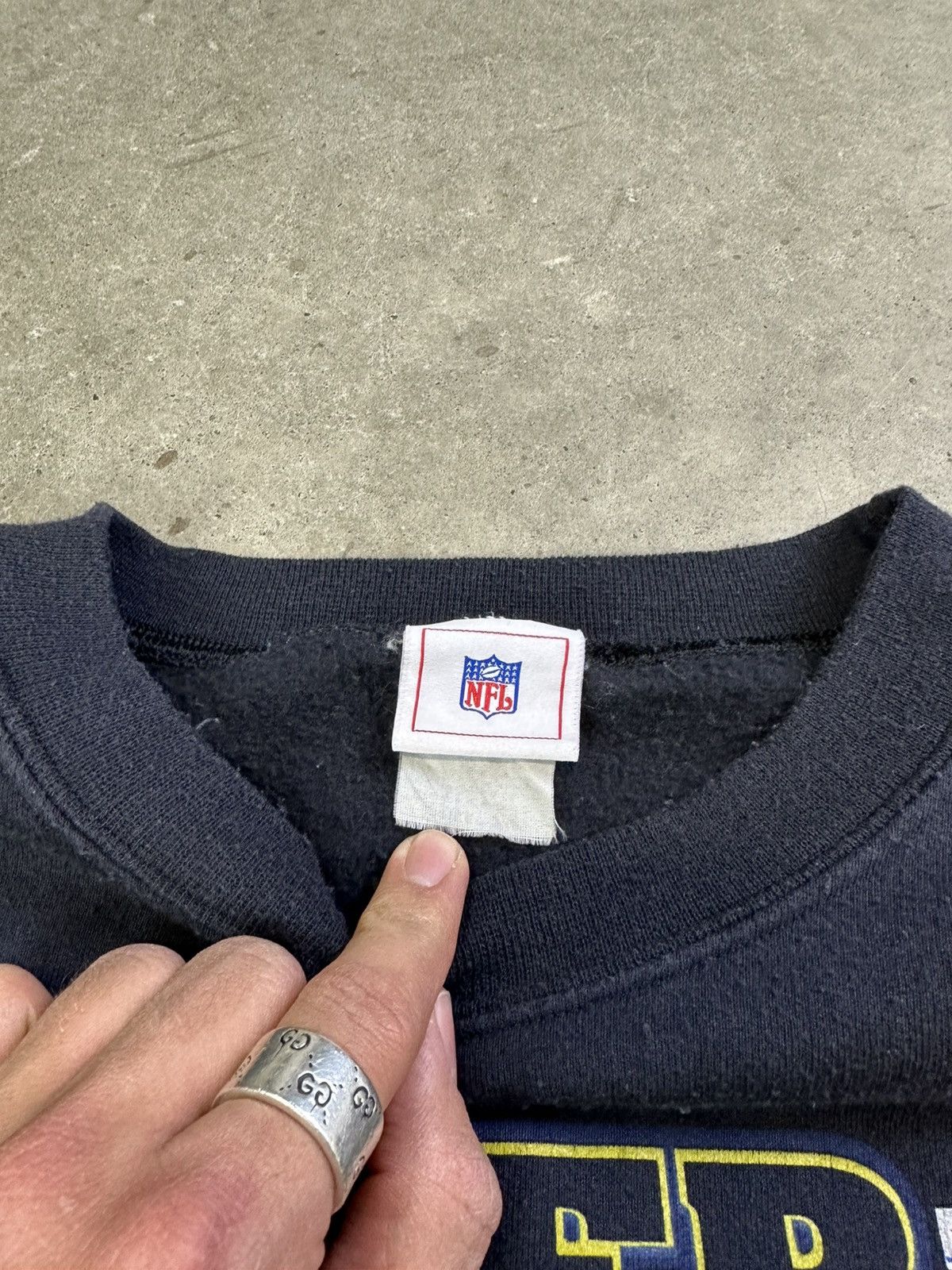 Vintage Vintage Boxy Crewneck Pittsburgh Steelers Superbowl XXL Size US XXL / EU 58 / 5 - 5 Thumbnail