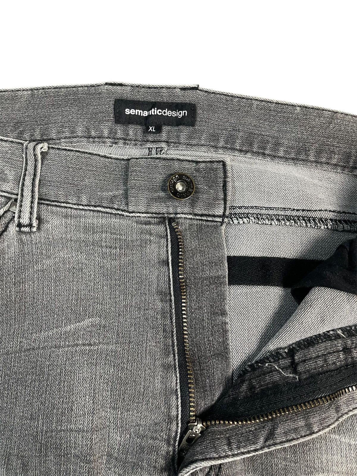 Japanese Brand Vintage Semantic Design Cargo Jeans Size US 34 / EU 50 - 7 Thumbnail