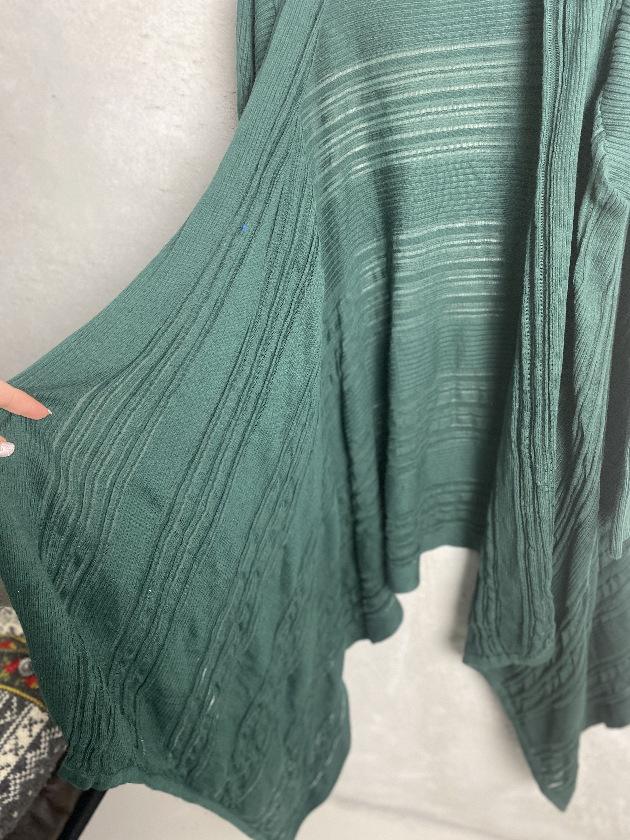Other Ioanna Kourbela long cardigan unusual knit sweater Size L / US 10 / IT 46 - 3 Thumbnail
