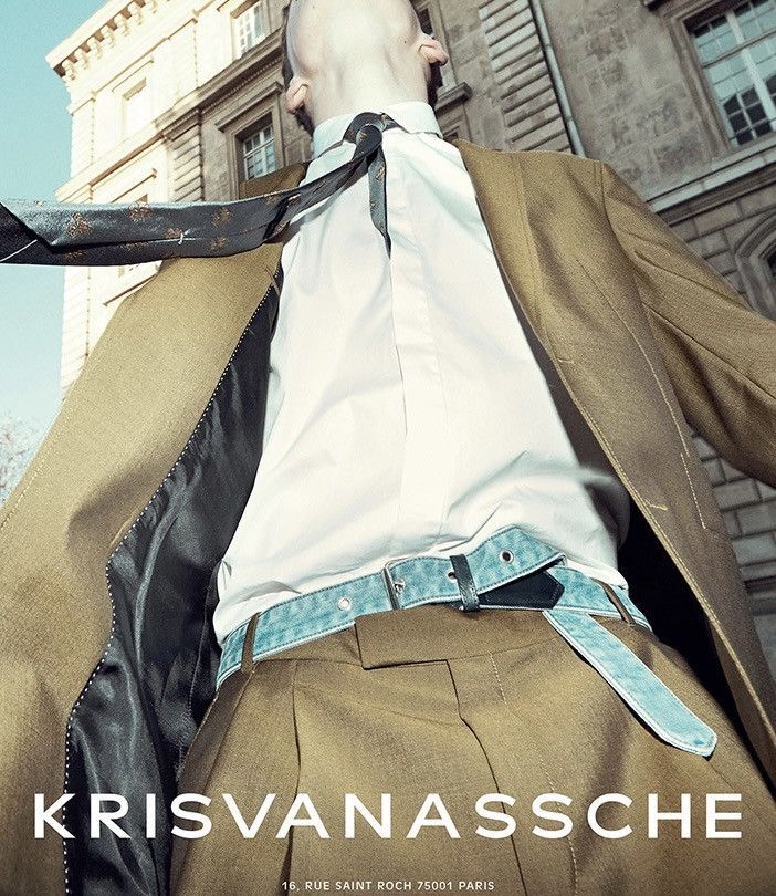 Kris Van Assche Kris Van Assche Spring 2015 Leather And Jeans Belt Size 30 - 2 Thumbnail
