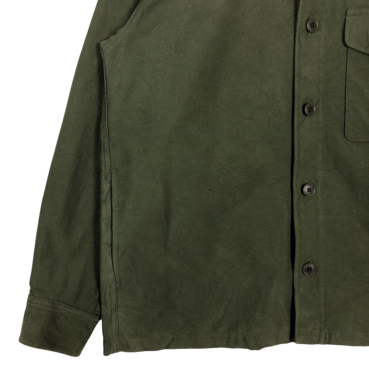 Japanese Brand 🔥Vintage Military Design Chore Jacket Uniqlo Issey Miyake Size US M / EU 48-50 / 2 - 4 Thumbnail