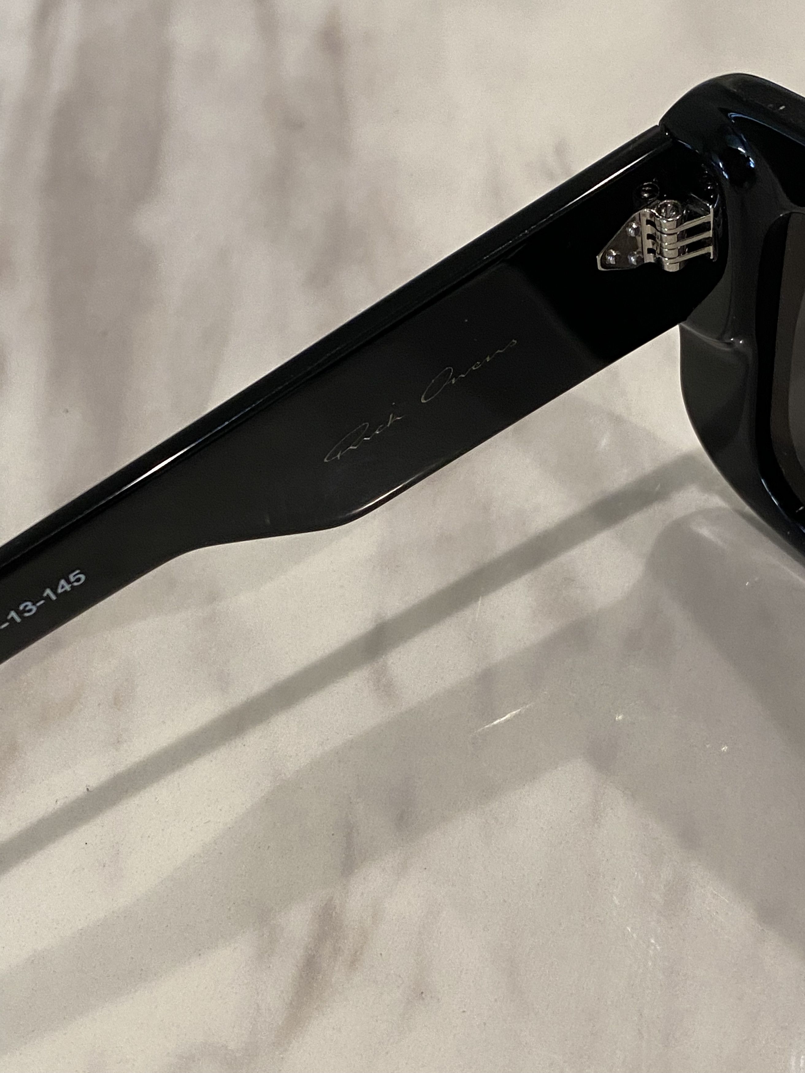 Rick Owens Rick Owens Documenta Sunglasses Size ONE SIZE - 7 Thumbnail