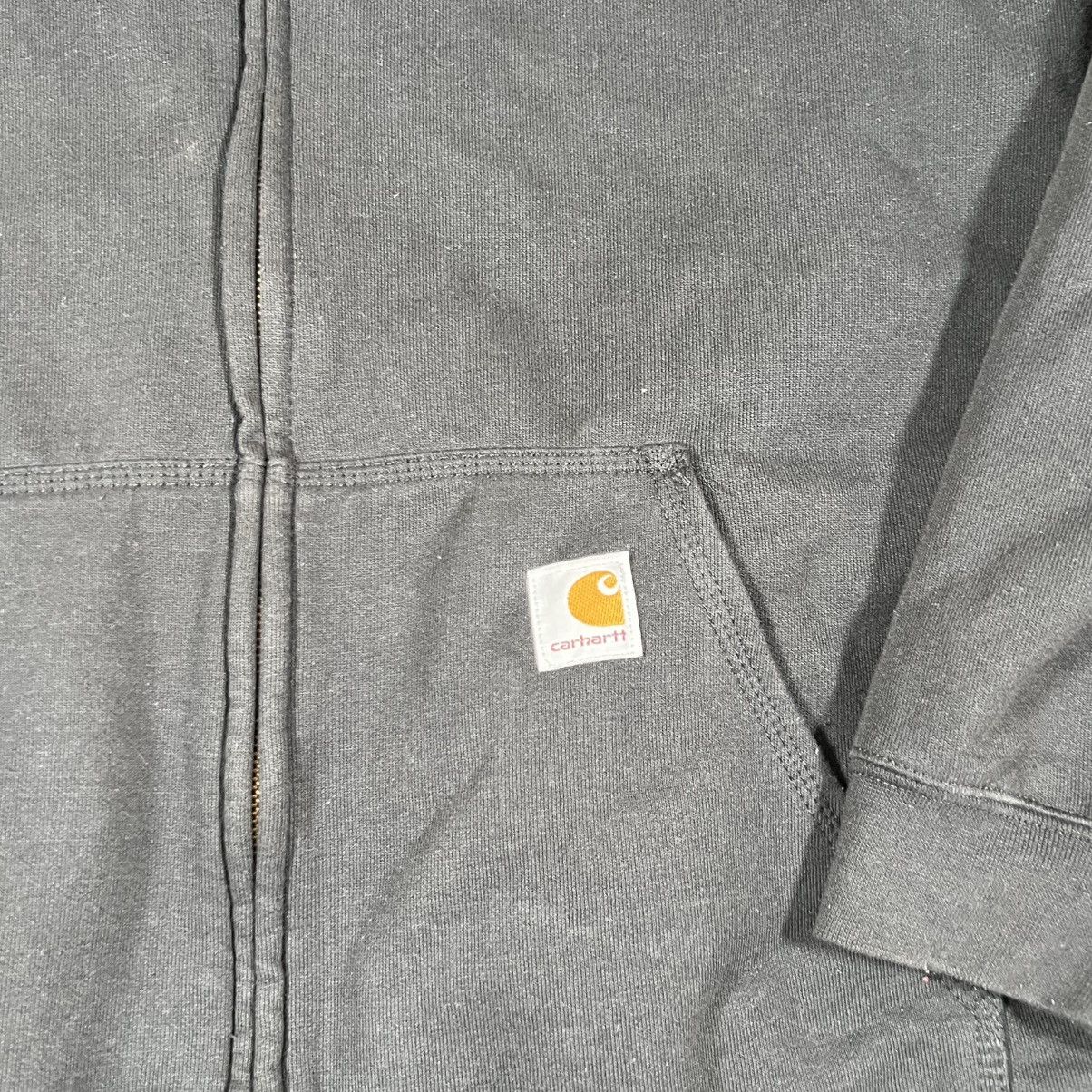 Carhartt Carhartt sz 4XL Black Full Zip Hoodie Sweatshirt Original Size US XXL / EU 58 / 5 - 2 Thumbnail