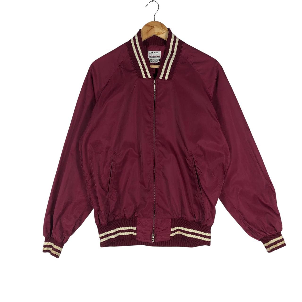 Descente × Japanese Brand Vintage The Best Descente Zipper Varsity Jacket Size US L / EU 52-54 / 3 - 1 Thumbnail