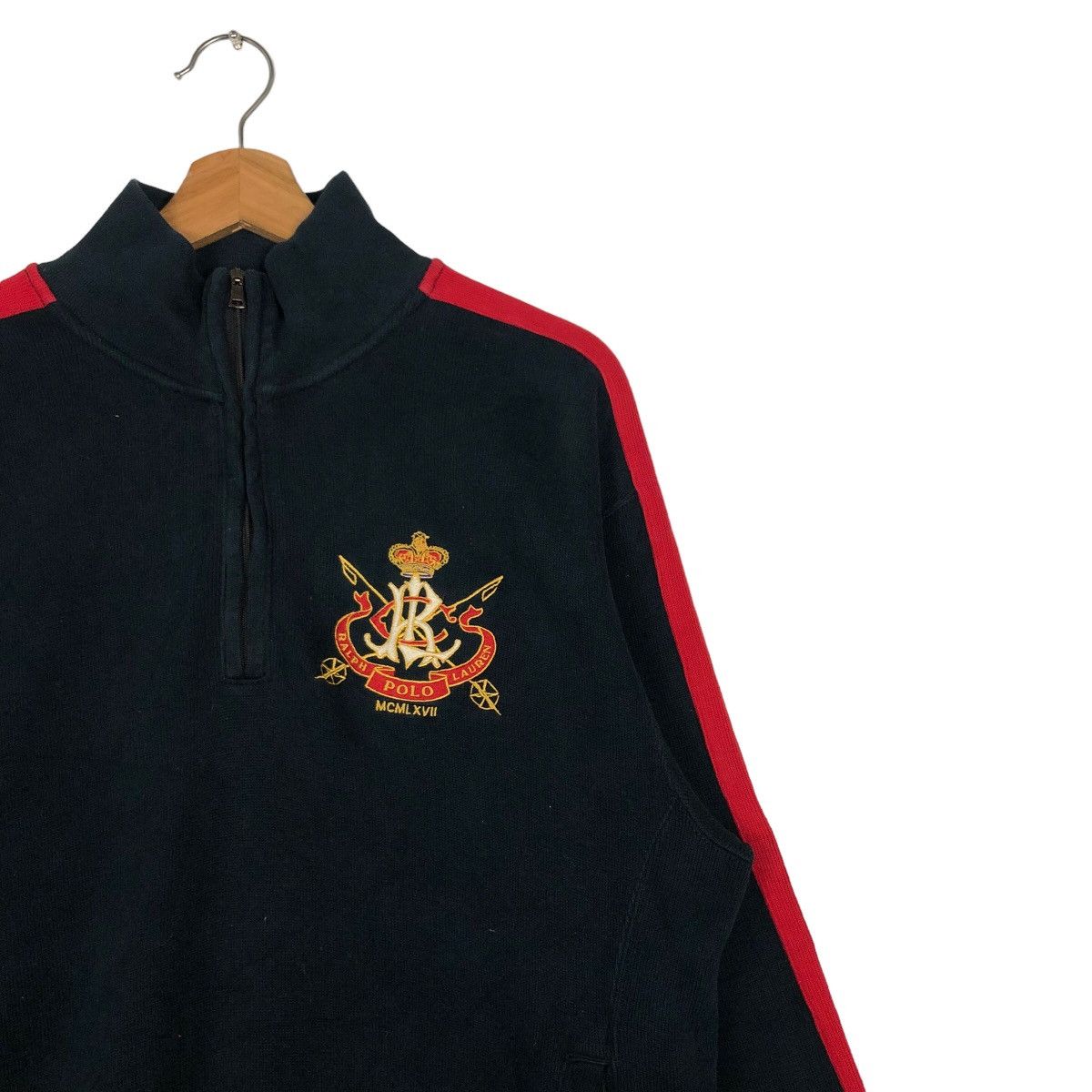 Polo Ralph Lauren 🔥Vintage Biker Jacket Polo Ralph Lauren MCMLXVII Size US M / EU 48-50 / 2 - 6 Thumbnail